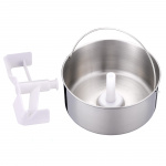 MELISSA Ismaskine 2L 180W børstet rustfrit stål MELISSA Ismaskine 2L 180W børstet rustfrit stål