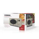 MELISSA Mikrobølgeovn grill 23L 800 W Cream