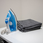 MELISSA Dampstrygejern med non-stick belægning 2000W Hvid/blå