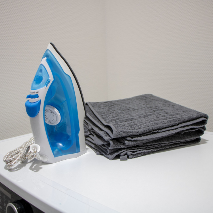 MELISSA Dampstrygejern med non-stick belægning 2000W Hvid/blå