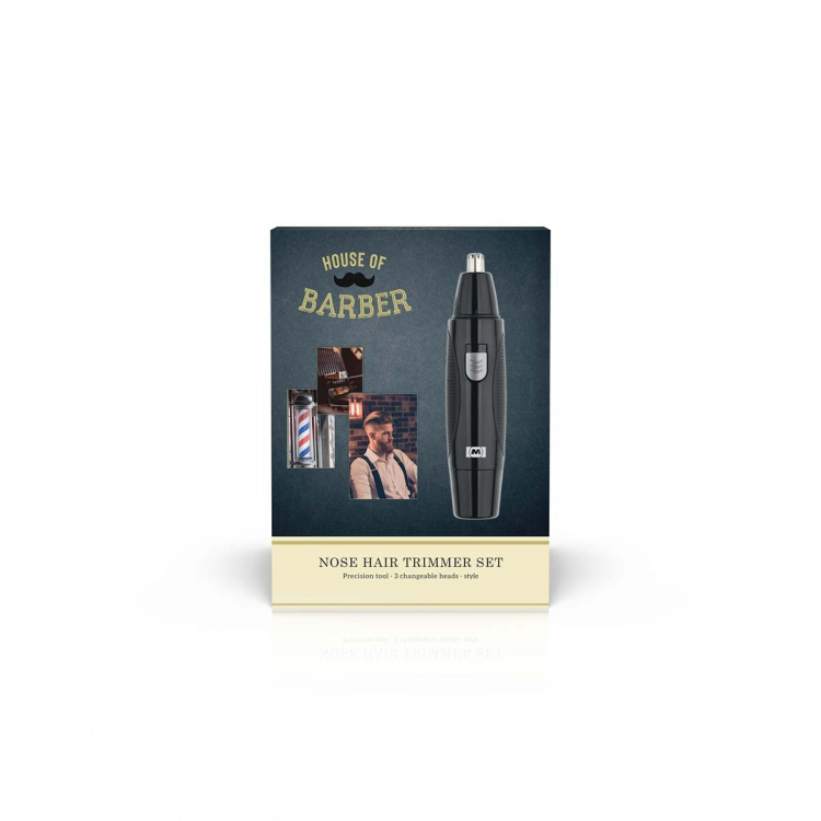 MELISSA Næsehårstrimmer-sæt 1,5W Sort