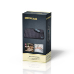 MELISSA Varmepude med tre varmeindstillinger, overophedningsbeskyttelse og automatisk slukning 40 x 30 cm Sort MELISSA Varmepude med tre varmeindstillinger, overophedningsbeskyttelse og automatisk slukning 40 x 30 cm Sort