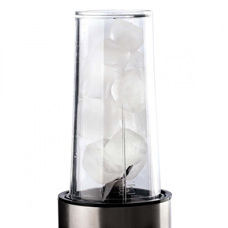 Trebs Smoothie-to-go pro drikkekop Comfortjuicer 450 ml til skole, arbejde eller fitnesscenter - Sort