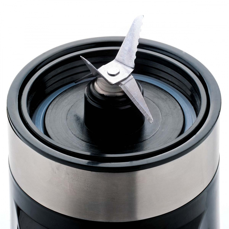 Trebs Smoothie-to-go pro drikkekop Comfortjuicer 450 ml til skole, arbejde eller fitnesscenter - Sort