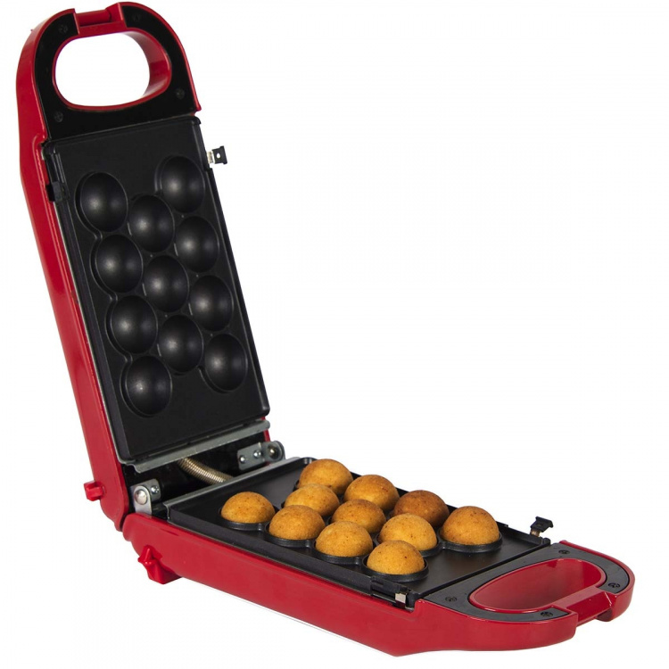 Trebs 6-i-1 Snack Maker / Comfortcook til lækre vafler, doughnuts, cake pops, madeleinekiks, vaffelskåle til is og minikager