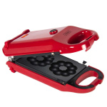 Trebs 6-i-1 Snack Maker / Comfortcook til lækre vafler, doughnuts, cake pops, madeleinekiks, vaffelskåle til is og minikager