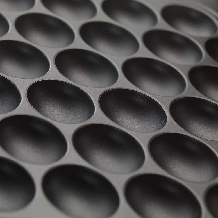 Trebs Bubble vaffeljern Comfortbakery med indikatorlys og non-stick belægning