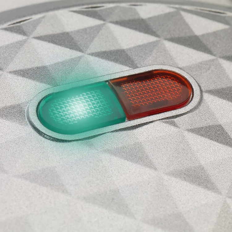 Trebs Bubble vaffeljern Comfortbakery med indikatorlys og non-stick belægning