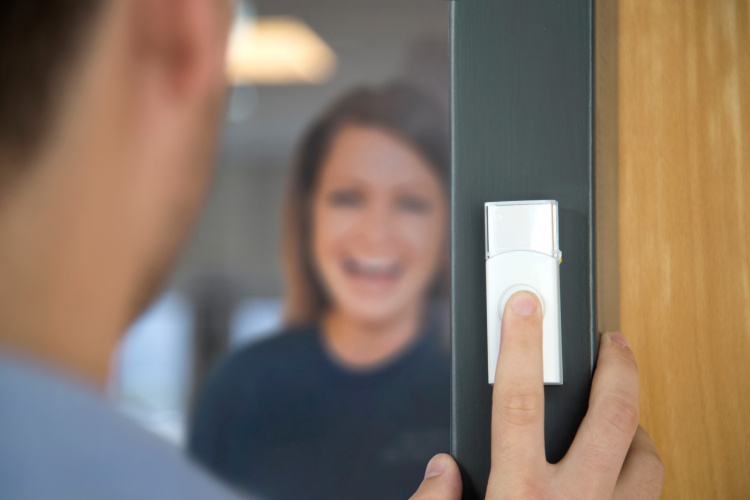 Alecto Trådløs dørklokke Hvid Alecto Trådløs dørklokke Hvid