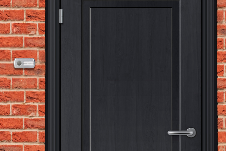 Alecto Trådløs dørklokke sort/sølv Alecto Trådløs dørklokke sort/sølv