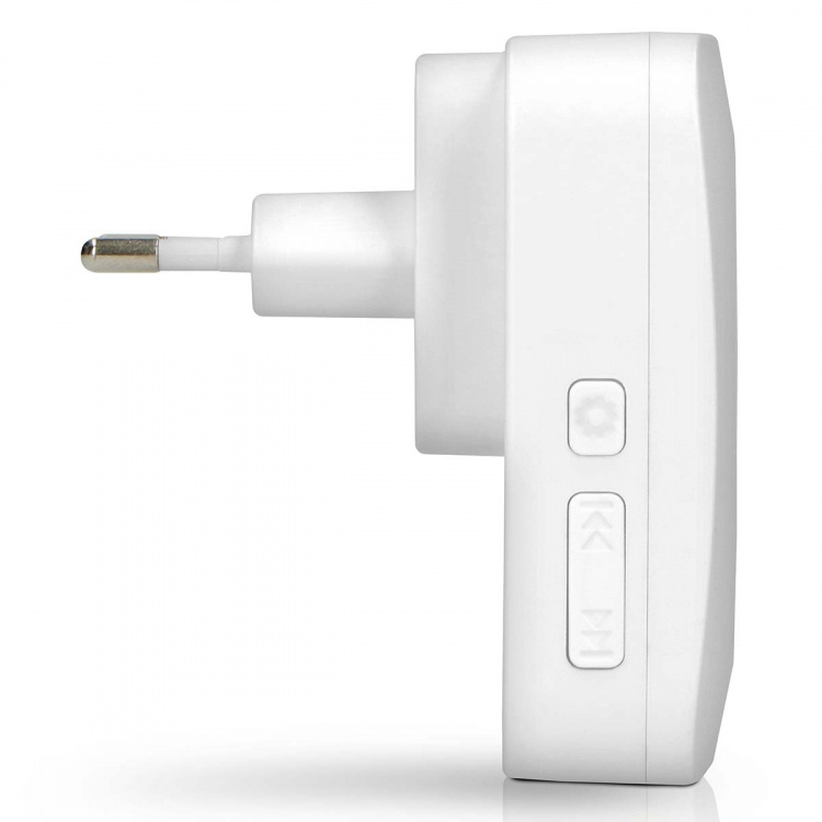 Alecto Batterifri dørklokke Hvid Alecto Batterifri dørklokke Hvid