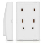 Alecto Batterifri dørklokke Hvid Alecto Batterifri dørklokke Hvid