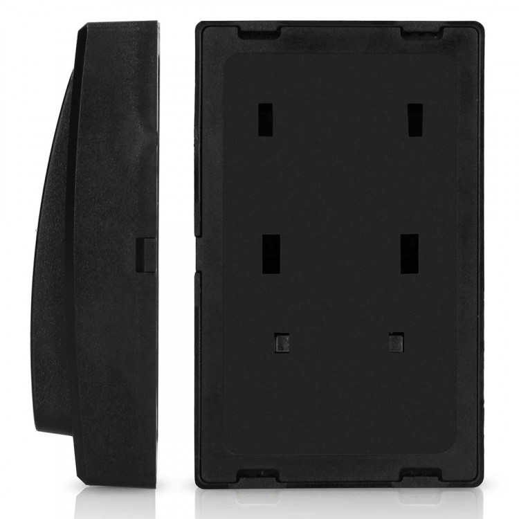 Alecto Trådløs kinetisk dørklokke Sort Alecto Trådløs kinetisk dørklokke Sort