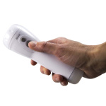 Alecto Genopladelig LED-lommelygte hvid Alecto Genopladelig LED-lommelygte hvid