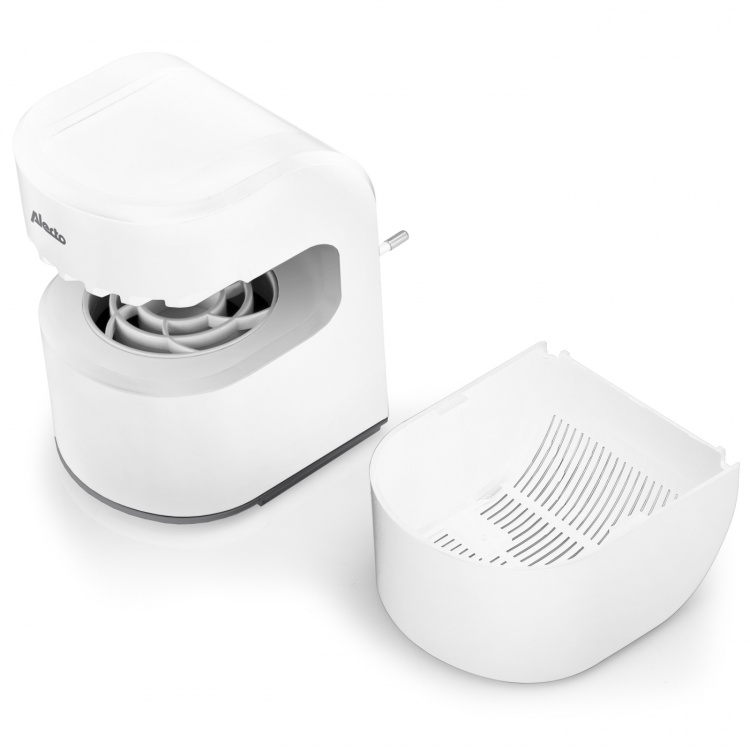 Alecto Insektlampe Effektiv mod myg, fluer og andre flyvende insekter Plug and Play Hvid