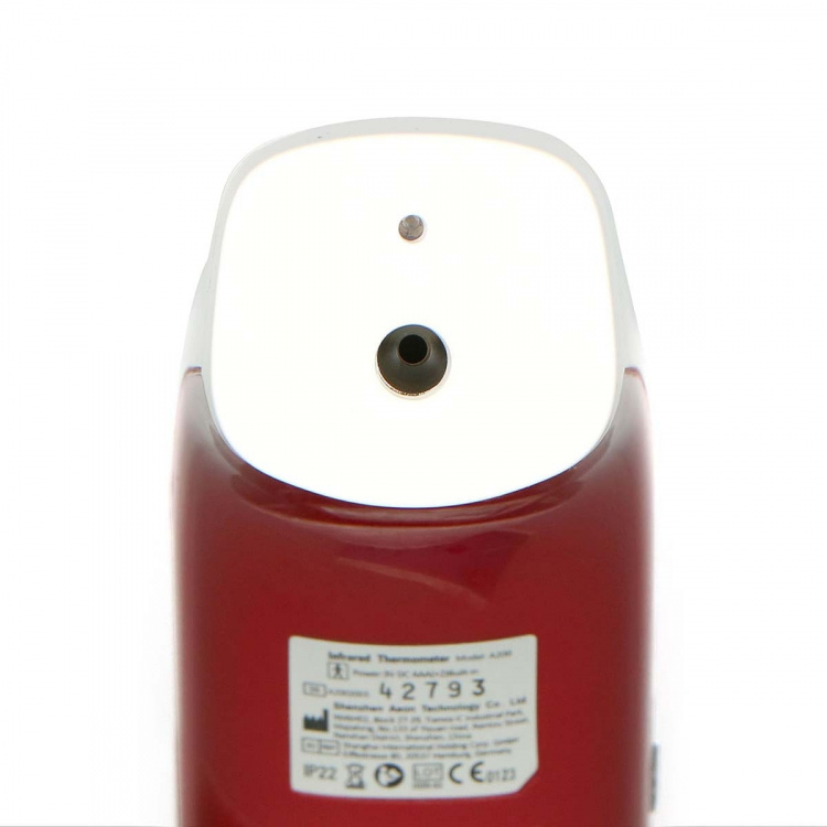 Alecto Pande-termometer infrarød Hvid Alecto Pande-termometer infrarød Hvid