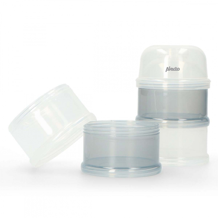 Alecto Dispenser til mælkepulver hvid/grå