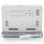 Buienradar Vejrstation med trådløs udendørssensor og stort, tydeligt display