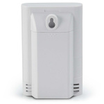 Buienradar Vejrstation med trådløs udendørssensor og stort, tydeligt display