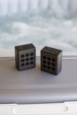 Lenco Bluetooth® stereohøjttalersæt med 8 timers spilletid med tilbehør Grå