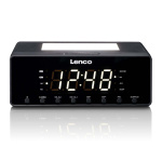Lenco Clockradio med natlys