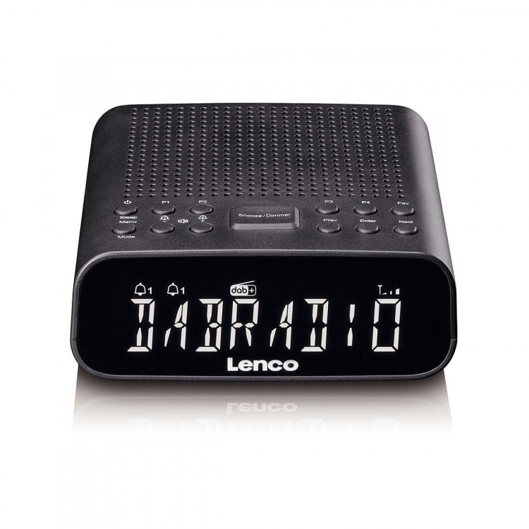 Lenco DAB-FM clockradio med Bluetooth® Lenco DAB-FM clockradio med Bluetooth®