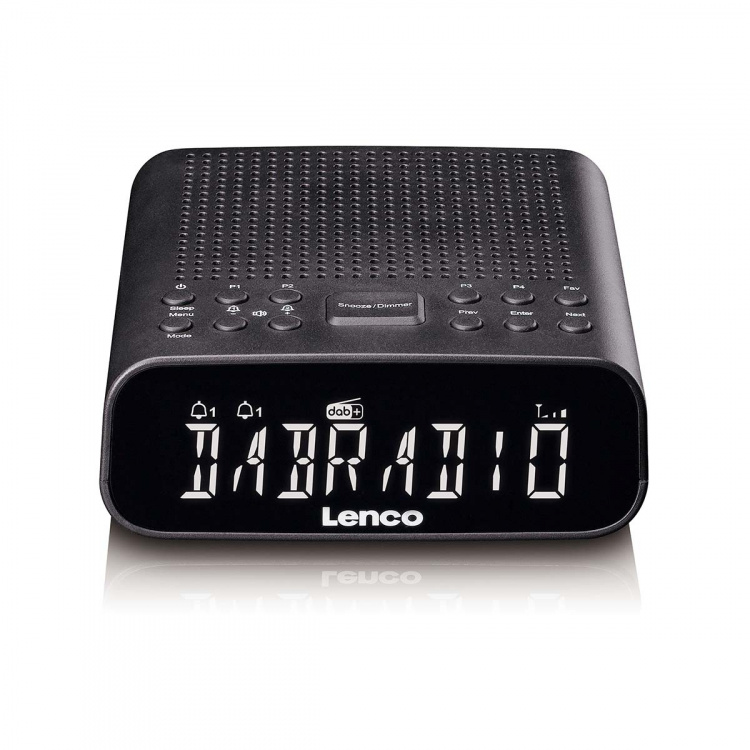Lenco DAB-FM clockradio med Bluetooth® Lenco DAB-FM clockradio med Bluetooth®