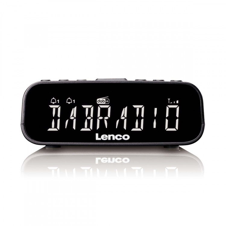 Lenco DAB-FM clockradio med Bluetooth® Lenco DAB-FM clockradio med Bluetooth®