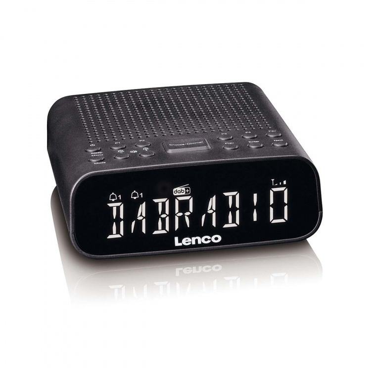 Lenco DAB-FM clockradio med Bluetooth® Lenco DAB-FM clockradio med Bluetooth®
