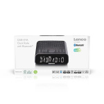 Lenco DAB-FM clockradio med Bluetooth® Lenco DAB-FM clockradio med Bluetooth®