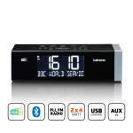Lenco DAB+ FM clockradio med Bluetooth