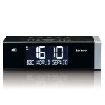 Lenco DAB+ FM clockradio med Bluetooth
