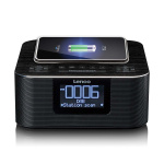 Lenco Stereo-clockradio med DAB+ FM Bluetooth® trådløs opladning Lenco Stereo-clockradio med DAB+ FM Bluetooth® trådløs opladning