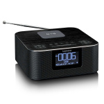 Lenco Stereo-clockradio med DAB+ FM Bluetooth® trådløs opladning Lenco Stereo-clockradio med DAB+ FM Bluetooth® trådløs opladning
