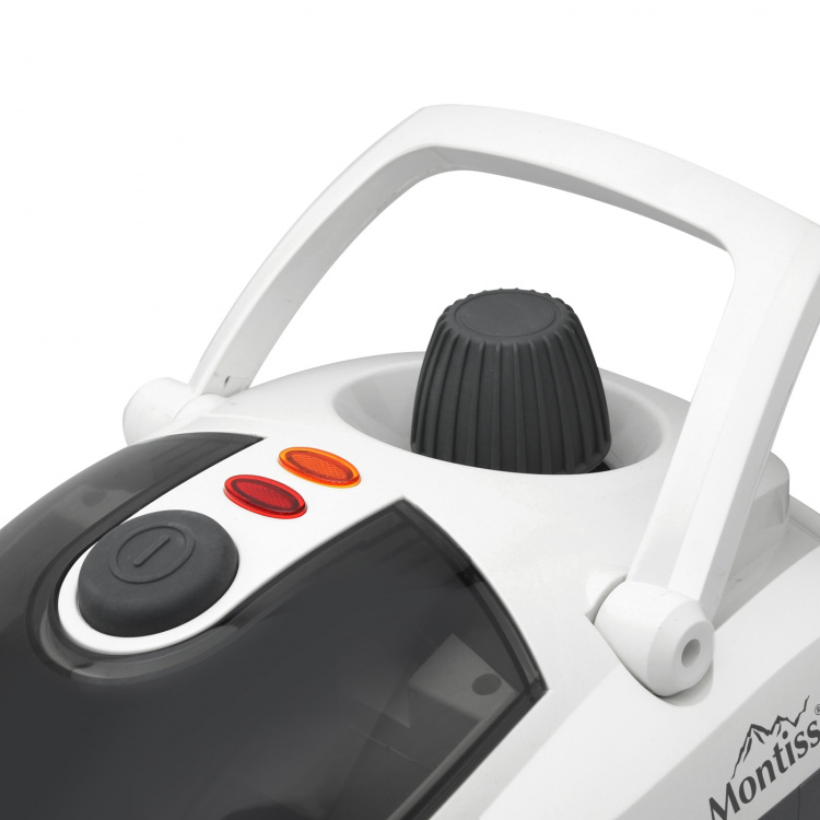 Montiss Multifunktionel damprenser 1200 ml med 5 m ledning og 11 tilbehørsdele