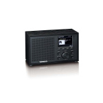 Lenco Mono DAB+ FM-radio med Bluetooth® Sort