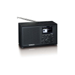 Lenco Mono DAB+ FM-radio med Bluetooth® Sort