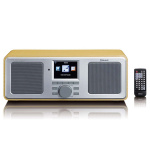 Lenco Internetradio WIFI FM Bluetooth® USB Træ