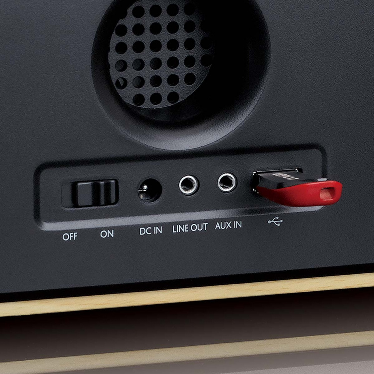 Lenco Internetradio WIFI FM Bluetooth® USB Træ