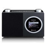 Lenco Internetradio med farvedisplay og Bluetooth® Black
