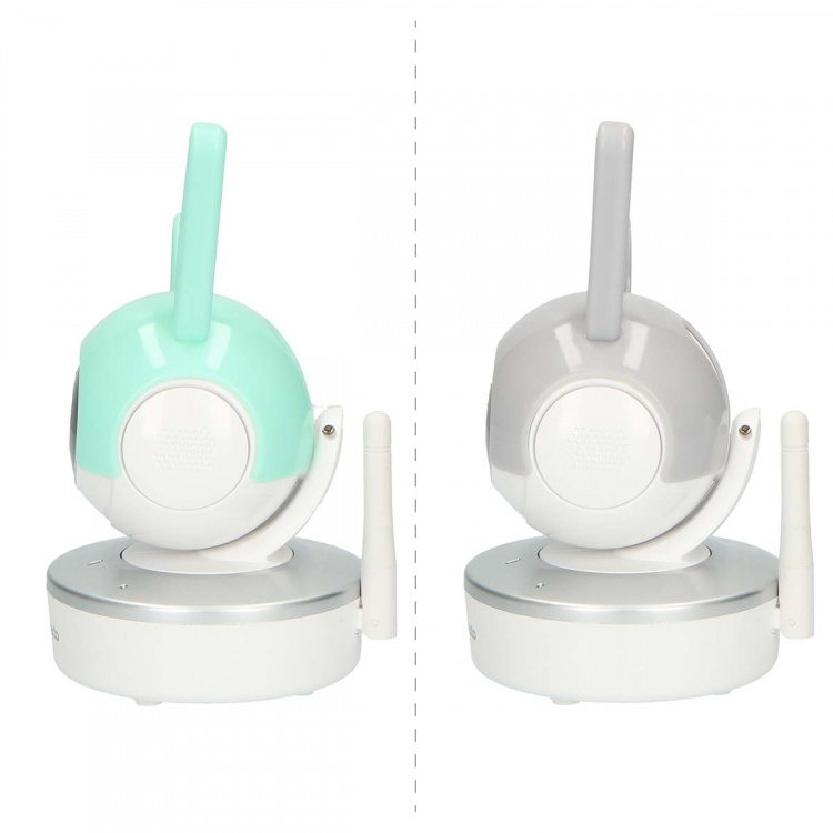 Alecto Cover med kaninører til DIVM-850 grå og grøn