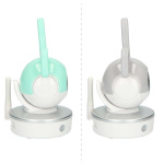 Alecto Cover med kaninører til DIVM-850 grå og grøn