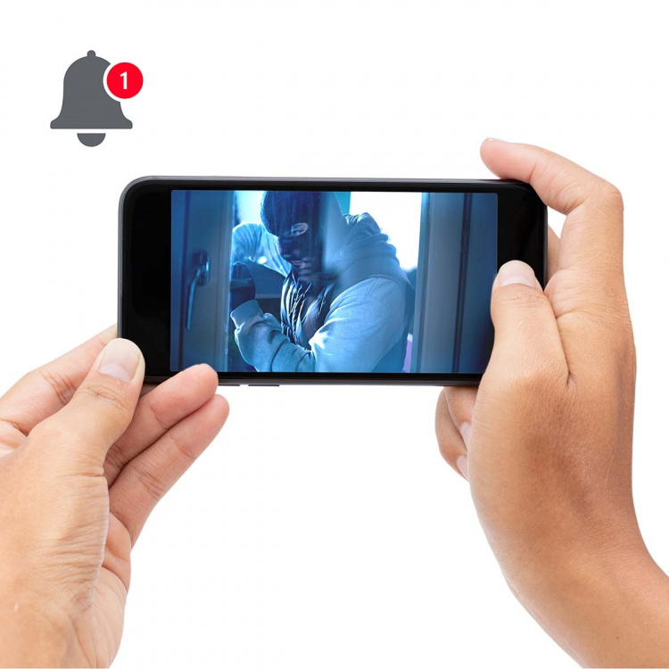 Alecto Indendørs Wi-Fi-kamera Hvid Alecto Indendørs Wi-Fi-kamera Hvid