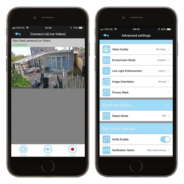 Alecto Udendørs Wi-Fi-kamera Sort Alecto Udendørs Wi-Fi-kamera Sort