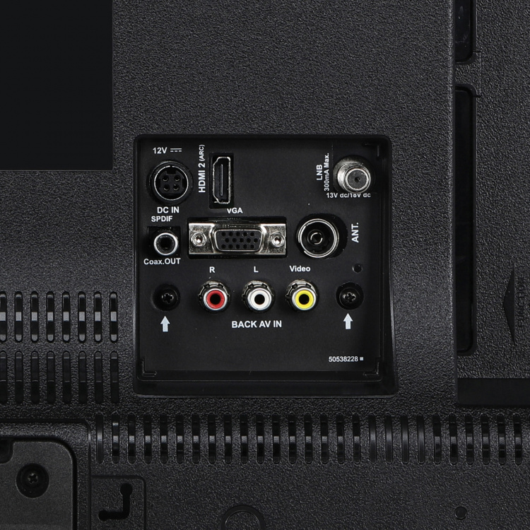 Lenco 24 tommer Smart HD LED TV Bluetooth® DVD-afspiller 12V Sort