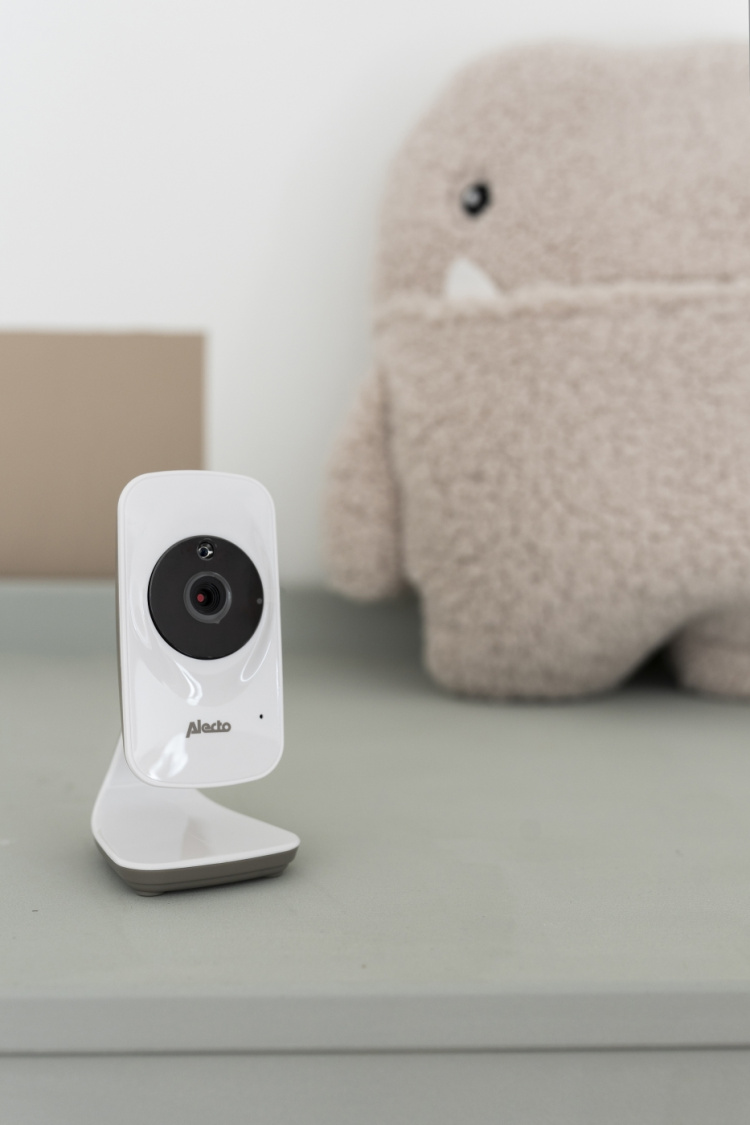 Alecto Videomonitor 2,4 tommer farvedisplay Hvid / Taupe