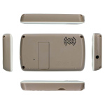 Alecto Videomonitor 2,4 tommer farvedisplay Hvid / Taupe