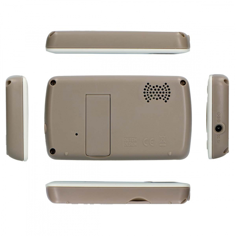 Alecto Videomonitor 2,4 tommer farvedisplay Hvid / Taupe