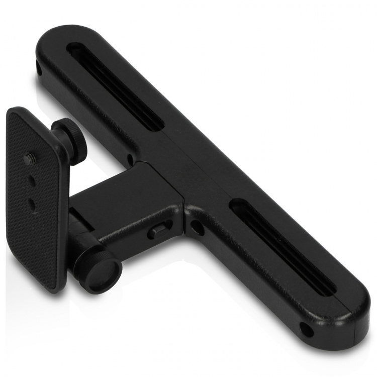 Lenco 9 tommer bærbar DVD nyt design med beslag Sort