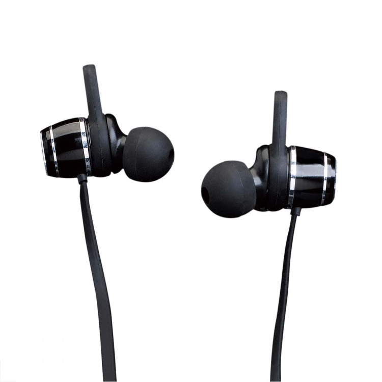 Lenco IPX4 BT magnetic earphones black